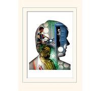 Pyramid International Doctor Who (Davison) Mounted Print Memorabilia, Paper, Multi-Colour, 30 x 40 x 1.3 cm