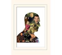 Pyramid International Doctor Who (Eccleston) -Mounted Print Memorabilia 30 x 40cm, Paper, Multicoloured, 30 x 40 x 1.3 cm