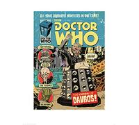 Pyramid International "Doctor Who The Origin of Davros Paper Art Print, Multi-Colour, 60 x 80 x 1.3 cm