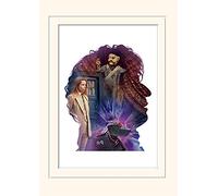 Pyramid International Doctor Who Tom Baker Mounted Print Memorabilia, Multi-Colour, 30 x 40 x 1.3 cm