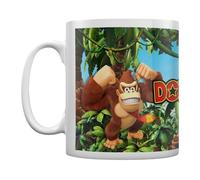 Pyramid International Donkey Kong (3D Jungle) White Mug - 10Oz / 315Ml Ceramic Mug - One Size