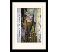 Pyramid International Downland Rambles Memorabilia Art Print, Multi-Colour, 30 x 40 cm