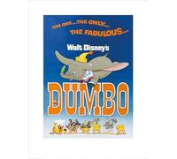 Pyramid International Dumbo (The Fabulous) -Art Print 60 x 80cm, Paper, Multicoloured, 60 x 80 x 1.3 cm