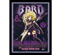 Pyramid International Dungeons & Dragons (Bard Comic) 30cm x 40cm Framed Collector Print One Size