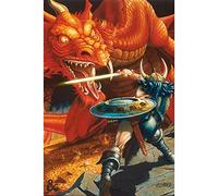 Pyramid International Dungeons & Dragons Classic Red Dragon Battle Poster
