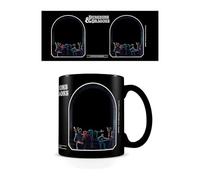 Pyramid International Dungeons & Dragons Heat Change Mug (Thieves in The Temple Design) 11oz Ceramic Coffee Mug, Mugs for Women and Men - Official Merchandise, Black