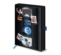 Pyramid International E.T. Journal Notebook A5 (Retro VHS Cassette Tape Design) E.T. Note Book in Matching Presentation Gift Box, 240 Lined Pages. E.T. A5 Writing Pad - Official E.T. Merchandise
