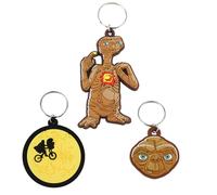 Pyramid International E.T. The Extra-Terrestrial Clock & Keychain Merch Bundles - 3x Keychains