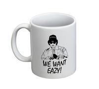 Pyramid International Eazy-E Mug - 'WE Want Eazy White POD' Themed Ceramic Drinkware with Stylish Finish - 11oz / 315ml - One Size