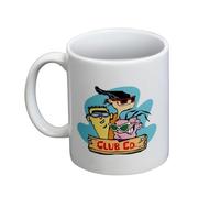 Pyramid International ED, EDD N' Eddy White POD Ceramic Mug - Bold Design for Everyday Use or Collectors - 11oz / 315ml - One Size
