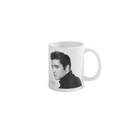 Pyramid International Elvis Presley Mug (Portrait Design) 11oz Ceramic Coffee Mug, Cups and Coffee Mugs for Women and Men - Official Merchandise