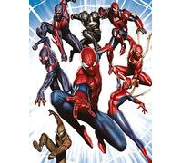 Pyramid International "Evolution Burst Spider-Man Canvas Print, Multi-Colour, 60 x 80 x 1.3 cm