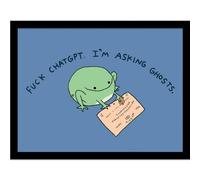 Pyramid International F**K Chatgpt. I'm Asking Ghosts (Ask Ghosts) Collector Print, Official Licensed Wall Art