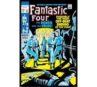 Pyramid International Fantastic Four (Power & Pride) 61cm x 91cm Loose Framed Maxi Poster One Size
