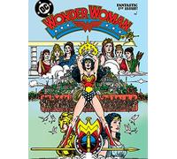 Pyramid International "Fantastic Wonder Woman Canvas Print, Multi-Colour, 60 x 80 x 1.3 cm