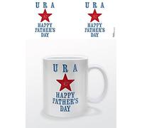 Pyramid International "Father's Day (U R A Star)" Official Boxed Ceramic Coffee/Tea Mug, Multi-Colour, 11 oz/315 ml