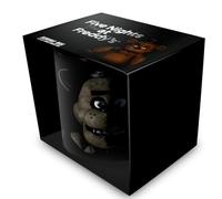 Pyramid International Five Nights At Freddy's (Freddy) Black Pod Mug 315ml, Official Licensed Black Ceramic Mug, Coffee Mug 315ml / 11Oz, Tea Cup Drinkware for Home Office Desk, Fan Gift