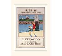 Pyramid International Fleetwood 1" Mounted Print Memorabilia, Multi-Colour, 30 x 40 x 1.3 cm