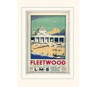 Pyramid International Fleetwood 2" Mounted Print Memorabilia, Multi-Colour, 30 x 40 x 1.3 cm