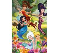 Pyramid International "Flowers Disney Fairies" Maxi Poster, Multi-Colour, 61 x 91.5 x 1.3 cm