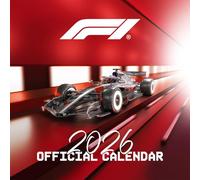 Pyramid International FORMULA 1 2026 Square Wall Calendar - Official 16-Month F1 Racing Calendar Featuring Cars, Tracks & Champions - Gift for Motorsport Fans & Racing Enthusiasts