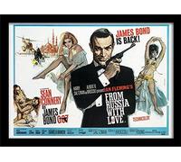 Pyramid International FP10241P James Bond From Russia with Love 1, Framed Print