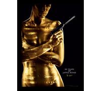 Pyramid International FP10375P-PL James Bond - 50Th Anniversary Framed Art Print