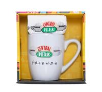 Pyramid International Friends Central Perk 315ml/11oz Mug, Includes Female Sock Set, Official Licensed Merchandise, One Size
