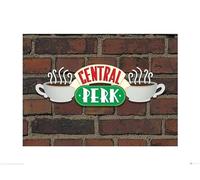 Pyramid International "Friends Central Perk Sign Paper Art Print, Multi-Colour, 60 x 80 x 1.3 cm