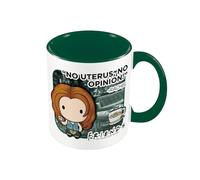 Pyramid International Friends (Rachel Chibi) Green Inner C Mug - 10Oz / 315Ml Ceramic Mug - One Size