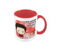 Pyramid International Friends (Ross Chibi) Red Inner C Mug - 10Oz / 315Ml Ceramic Mug - One Size