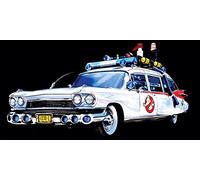 Pyramid International "Ghostbusters Car Canvas Print, Multi-Colour, 50 x 100 x 1.3 cm