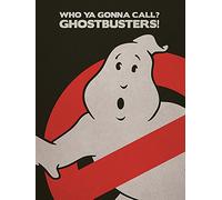 Pyramid International "Ghostbusters Logo Canvas Print, Cotton, Multi-Colour, 1.80 x 30.00 x 40.00 cm