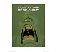 Pyramid International Ghostbusters (Slimer) Art Print, Paper, Multi-Colour, 40 x 50 x 1.3 cm