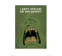 Pyramid International "Ghostbusters Slimer Paper Art Print, Multi-Colour, 60 x 80 x 1.3 cm