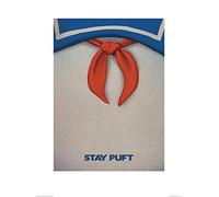 Pyramid International Ghostbusters (Stay Puft) -Art Print 60 x 80cm, Paper, Multicoloured, 60 x 80 x 1.3 cm
