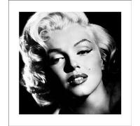 Pyramid International "Glamour Marilyn Monroe Art Print, Multi-Colour, 40 x 40 x 1.3 cm