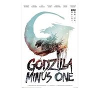 Pyramid International Godzilla Minus One Japanese Film Poster, 61 x 92 cm, Artistic Style