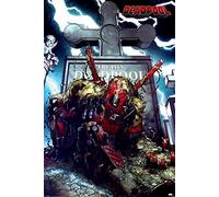 Pyramid International "Grave Deadpool" Maxi Poster, Multi-Colour, 61 x 91.5 x 1.3 cm