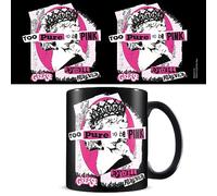 Pyramid International Grease Mug (Too Pure to be Pink Design) 11oz Ceramic Coffee Mug, Mugs for Women and Mugs for Men - Official Merchandise