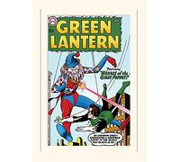 Pyramid International Green Lantern Giant Puppet Mounted Print Memorabilia, Multi-Colour, 30 x 40 x 1.3 cm