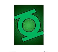 Pyramid International Green Lantern Symbol DC Comics Art Print, Paper, Multi-Colour, 60 x 80 x 1.3 cm