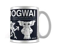 Pyramid International Gremlins Mug (Mogwai Rules Design) 11oz Ceramic Coffee Mug, Cups and Coffee Mugs for Women and Men, Mugs for Kids - Official Merchandise, White