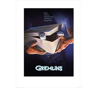 Pyramid International "Gremlins One-Sheet - Gizmo Paper Art Print, Multi-Colour, 60 x 80 x 1.3 cm