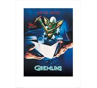 Pyramid International "Gremlins One-Sheet -Stripe Paper Art Print, Multi-Colour, 60 x 80 x 1.3 cm
