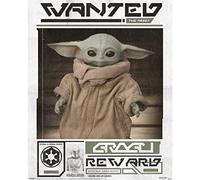 Pyramid International Grogu Wanted Poster 40 x 50 cm (4 Pack) Living Room