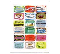 Pyramid International Hannah Beisang Sardine Tins Art Print 30x40cm