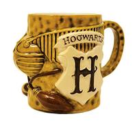 Pyramid International Harry Potter 3D Mug (Quidditch Design) 14oz Ceramic Coffee Mug in Presentation Box, Harry Potter Mugs for Adults and Kids - Official Merchandise