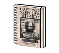 Pyramid International HARRY POTTER A5 Lined Wiro Notebook Wanted Sirius Black - Official Merchandise