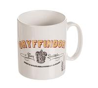 Harry Potter Ceramic Mug with Gryffindor Team Logo and Hogwarts Crest in Presentation Box - Official Merchandise